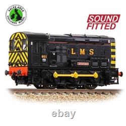 Graham Farish 371-020DBSF Class 08 601'Spectre' LMS Black N Gauge