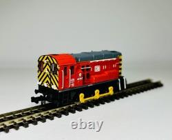 Graham Farish 371-024 Class 08 08907 in DB Schenker livery N Gauge