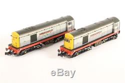 Graham Farish 371-035 Class 20 Twin Pack'Hunslet-Barclay' (Brand New in Boxes)