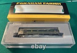 Graham Farish 371-078 N Gauge Class 25/2 BR Green Weathered Diesel Model