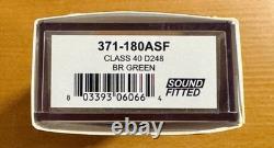 Graham Farish 371-180ASF BR Class 40, Green, DCC SOUND, N Gauge