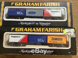 Graham Farish 371-229 Class 47 Freightliner & 6x 60ft Container Wagons 3605 3616
