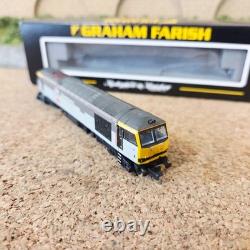 Graham Farish 371-352 N Gauge Class 60 084 Diesel Loco'cross Fell' Transrail