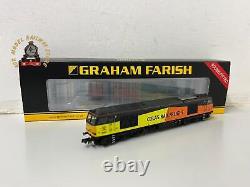 Graham Farish 371-358ASF N Gauge Class 60 60096 Colas Rail Freight DCC Sound Fit