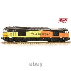 Graham Farish 371-358ASF N Gauge Class 60 60096 Colas Rail Freight DCC Sound Fit