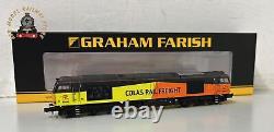 Graham Farish 371-358A N Gauge Class 60 60096 Colas Rail Freight