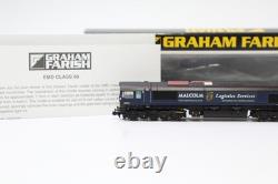 Graham Farish 371-381 N Gauge Class 66 DRS Malcolm Logistics 66405 Diesel Loco