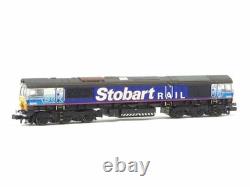 Graham Farish 371-391 Class 66411'Eddie the Engine' DRS/Stobart Rail N Gauge
