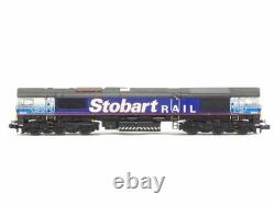 Graham Farish 371-391 Class 66411'Eddie the Engine' DRS/Stobart Rail N Gauge