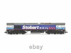 Graham Farish 371-391 Class 66411'Eddie the Engine' DRS/Stobart Rail N Gauge