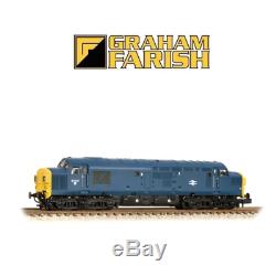 Graham Farish 371-450A Class 37/0 37041 BR Blue Split Head Code N Gauge