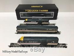 Graham Farish 371-479 N Gauge HST 125 INTERCITY SWALLOW Three Car Set
