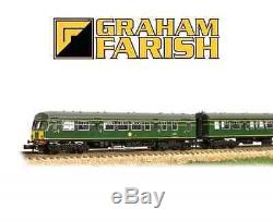 Graham Farish 371-504 Class 101 2 Car DMU BR Green N Gauge