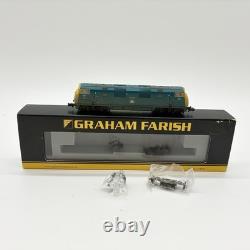 Graham Farish 371-605 Class 42 Warship 810 Cockade BR Blue Weathered N Gauge