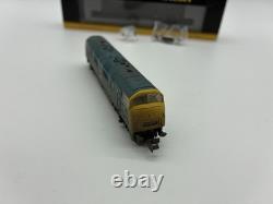 Graham Farish 371-605 Class 42 Warship 810 Cockade BR Blue Weathered N Gauge