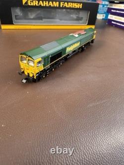 Graham Farish 371-785 N Gauge Class 66 No 66546 In Frieghtliner Green