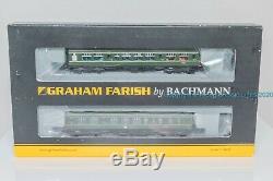Graham Farish 371-875A, N Gauge, BR Class 108 2 car DMU BR green speed whiskers