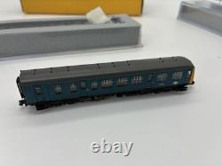 Graham Farish 371-885 Class 108 Three Car DMU BR Blue N Gauge Tested Working VGC