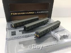 Graham Farish 371-886 N Gauge BR Green 3 Car Class 108 DMU