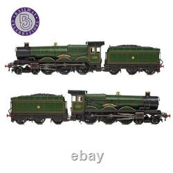 Graham Farish 372-035 N Gauge Castle 4082 Windsor Castle GWR Green (Shirtbutton)