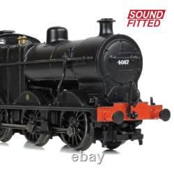 Graham Farish 372-063SF N Gauge LMS Black 3835 4F Class 4057 DCC SOUND