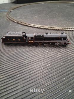 Graham Farish 372-125 Black 5. 5305 Lined Black LMS. N Gauge Boxed