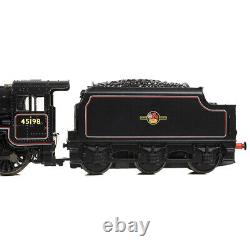 Graham Farish 372-137B N Gauge LMS Black 5 4-6-0 45198 BR Lined Black Late Crest