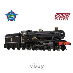 Graham Farish 372-451SF N Gauge GWR 7904 Fountains Hall BR Black (E) DCC SOUND