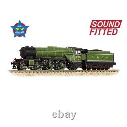 Graham Farish 372-610SF N Gauge LNER V2 4791 Lined Green DCC SOUND