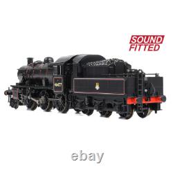 Graham Farish 372-626ASF N Gauge BR Black (E) Ivatt 2MT 46477 DCC SOUND