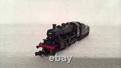 Graham Farish 372-626A Ivatt 2MT 46477 BR Lined Black Early DCC Ready N Gauge