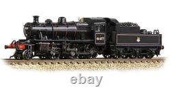 Graham Farish 372-626A LMS Ivatt 2MT 46477 BR Lined Black Early Emblem N GAUGE