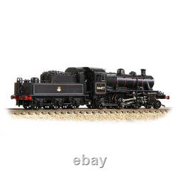 Graham Farish 372-626A LMS Ivatt 2MT 46477 BR Lined Black (Early Emblem) N Gauge