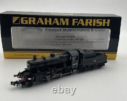 Graham Farish 372-626 N Gauge Ivatt 2MT 46440 BR Lined Black Early Crest (S)