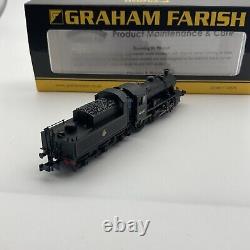 Graham Farish 372-626 N Gauge Ivatt 2MT 46440 BR Lined Black Early Crest (S)