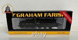 Graham Farish 372-627ASF N Gauge LMS Ivatt 2MT 6418 LMS Black DCC Sound