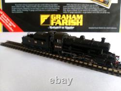 Graham Farish 372-627B N Gauge LMS Ivatt 2MT 6409 LMS Black NEW Boxed