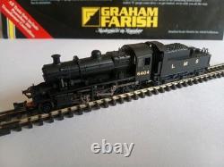 Graham Farish 372-627B N Gauge LMS Ivatt 2MT 6409 LMS Black NEW Boxed