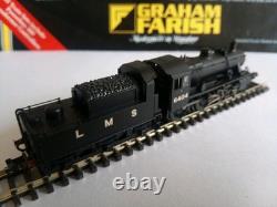 Graham Farish 372-627B N Gauge LMS Ivatt 2MT 6409 LMS Black NEW Boxed