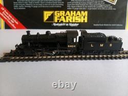 Graham Farish 372-627B N Gauge LMS Ivatt 2MT 6409 LMS Black NEW Boxed