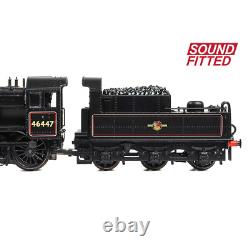 Graham Farish 372-628ASF N Gauge LMS Ivatt 2MT 46447 BR Lined Black (Late Crest)