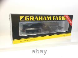 Graham Farish 372-628ASF N Gauge LMS Ivatt 2MT 46447 BR Lined Black (Late Crest)