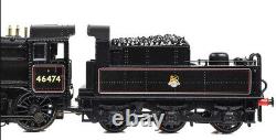 Graham Farish 372-628A LMS Ivatt 2MT 46447 BR Lined Black (Late Crest) N gauge