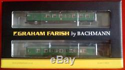 Graham Farish 372-676 4CEP 4 Car EMU, SR green with warning panels, 6DCC, NIB