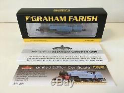 Graham Farish 372-750K N Gauge Fairburn Tank 2085 Caledonian Blue (Preserved)