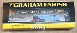 Graham Farish 372-750k Fairburn Tank 2085 Caledonian Blue Preserved. DCC Ready