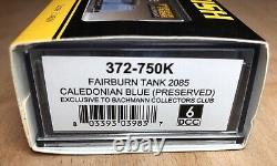 Graham Farish 372-750k Fairburn Tank 2085 Caledonian Blue Preserved. DCC Ready