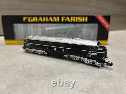Graham Farish 372-910SF N Gauge LMS 10000 LMS Black & Silver DCC Sound Fitted