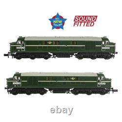 Graham Farish 372-914SF N Gauge LMS 10000 BR Green Late Crest DCC Sound Fitted