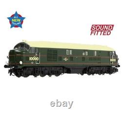Graham Farish 372-916SF LMS 10000 BR Lined Green Late DCC SOUND FITTED N GAUGE